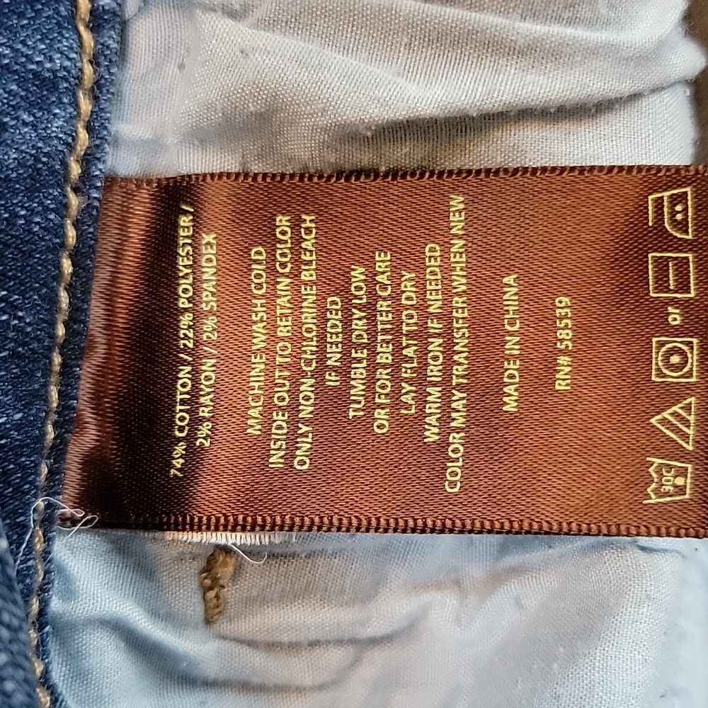 Kut from the Kloth Distressed BARDOT Crop Skinny Boyfriend Jeans Size 4 EUC - Picture 8 of 16